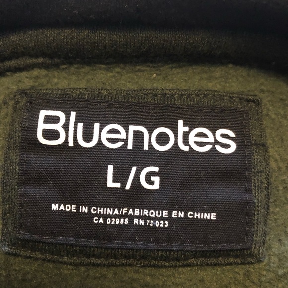 Charcoal grey (almost black)  men's light weight kanga-hoodie, L - Picture 4 of 4